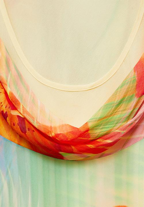MANGO - Dress Nereida - Light Pastel Yellow