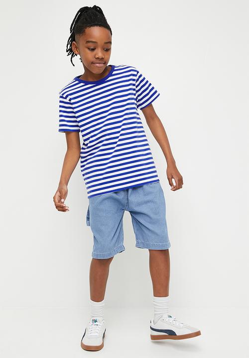 Pop Candy - Denim shorts - blue