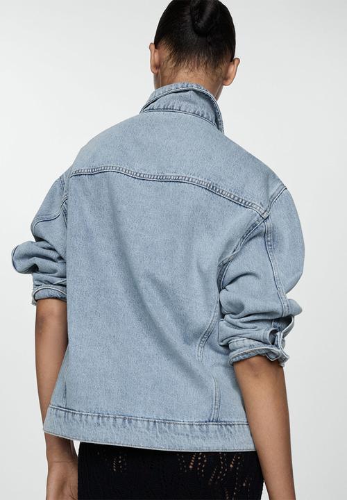 MANGO - Jacket Alaia - Open Blue