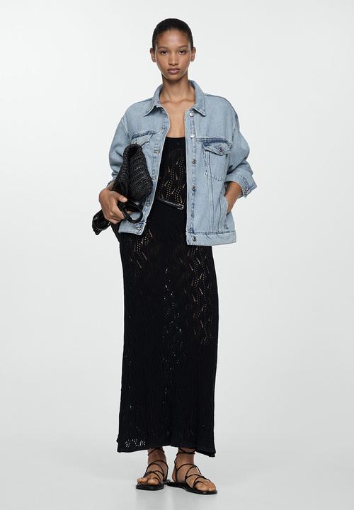MANGO - Jacket Alaia - Open Blue