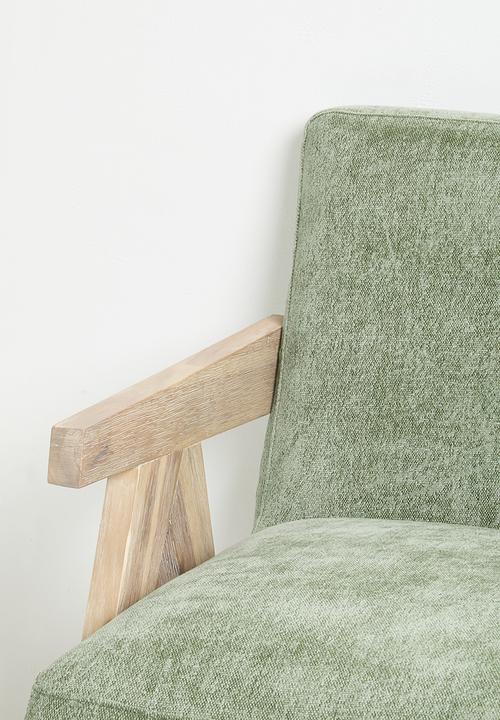 Sixth Floor - Corby occasional chair - sage