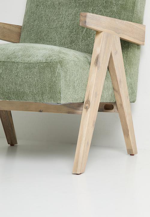 Sixth Floor - Corby occasional chair - sage