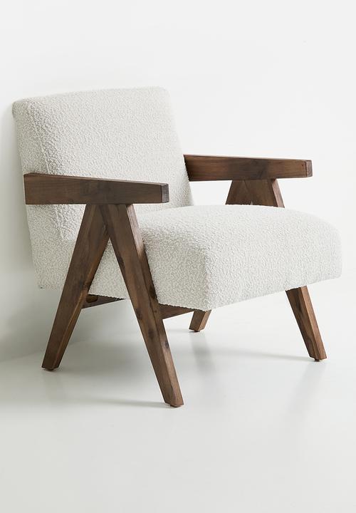Sixth Floor - Corby occasional chair - boucle