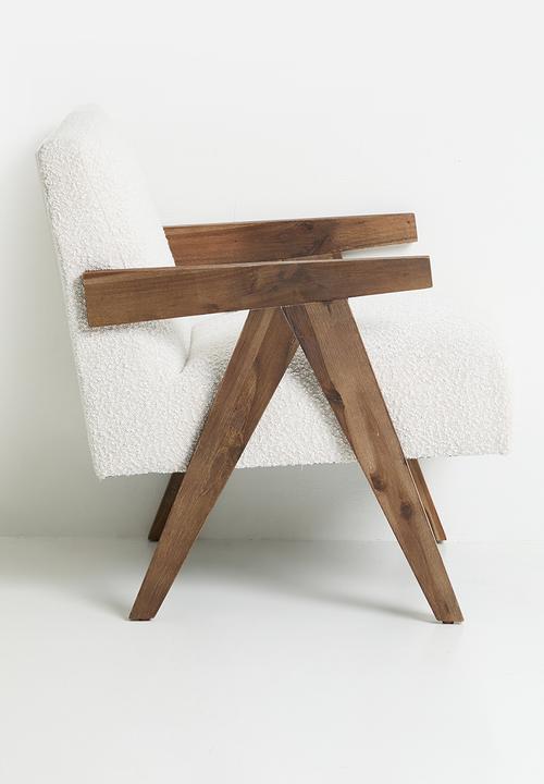 Sixth Floor - Corby occasional chair - boucle