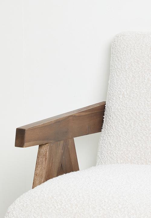Sixth Floor - Corby occasional chair - boucle