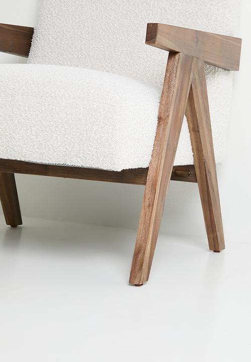 Sixth Floor - Corby occasional chair - boucle