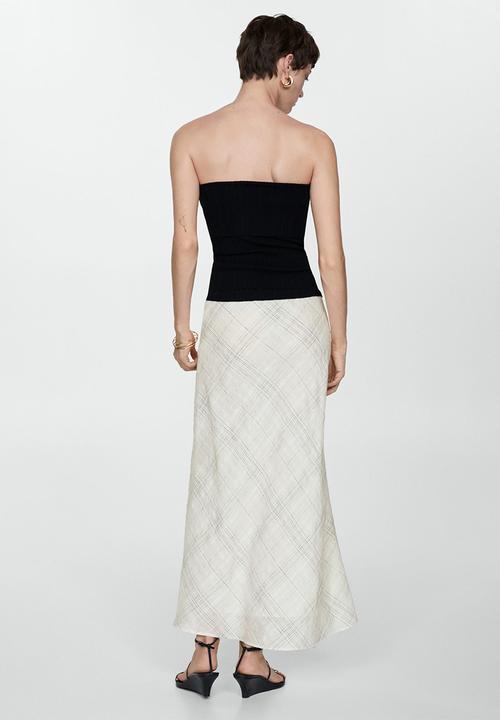 MANGO - Skirt tokio - light beige
