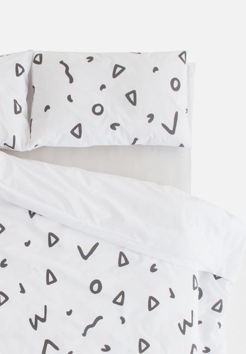 Zana x Superbalist - Shapes Pillowcase Set