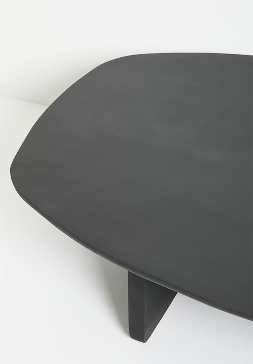 Sixth Floor - Angelo wooden coffee  table - black