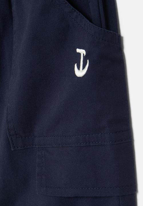 Pop Candy - Turn up shorts - navy blue
