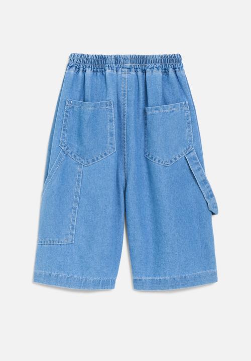 Pop Candy - Denim shorts - blue