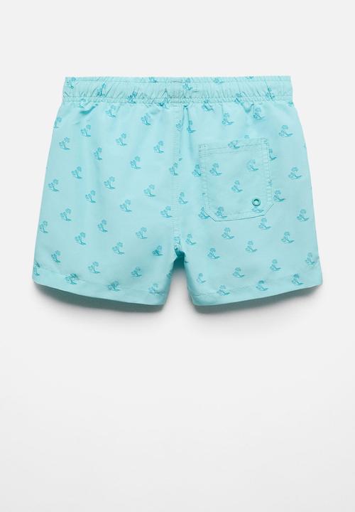 MANGO - Swimming trunks cocos - light/pastel blue