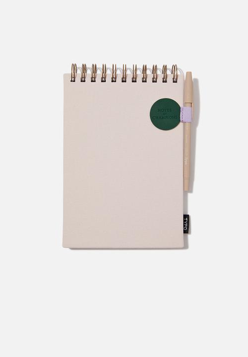 Typo - Notebook Pen Loop - Notes Of Champions