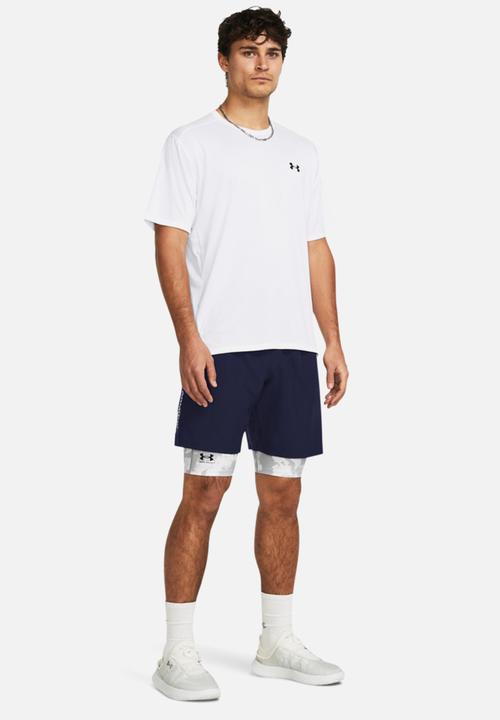 Under Armour - UA Woven Wdmk Shorts - Midnight Navy 