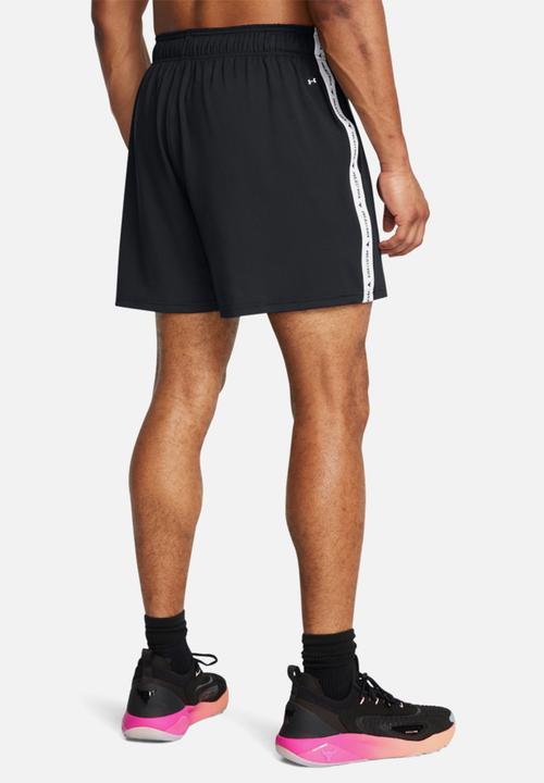 Under Armour - UA Project Rock Mesh Short BOH - Black & White