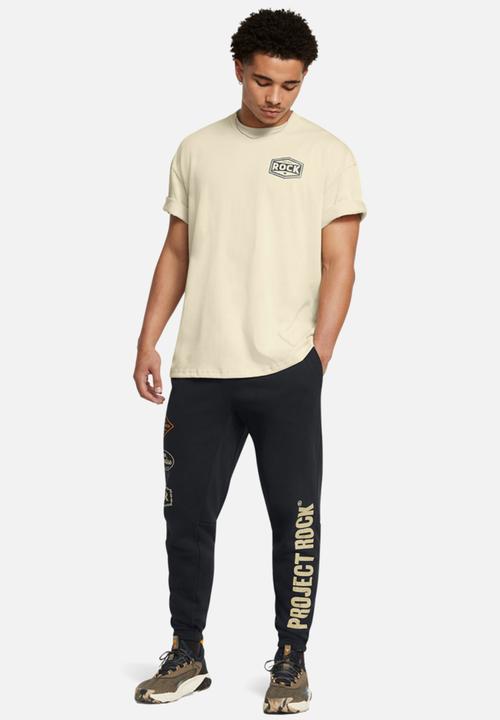 Under Armour - UA Project Rock HWT SS Tools - Stone