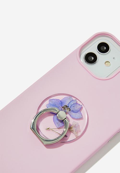 Typo - Trapped Flower Phone Ring - Trapped Purple Flower