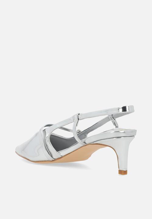 Madison® - Baila slingback heel - silver