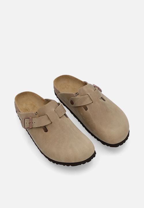 Birkenstock - Boston oiled leather narrow - tobacco brown
