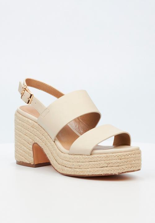 Miss Black - Bonnet 1 espadrille - bone