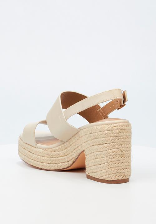 Miss Black - Bonnet 1 espadrille - bone