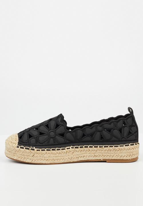 Viabeach - Ivory 4 slip-on espadrille - black