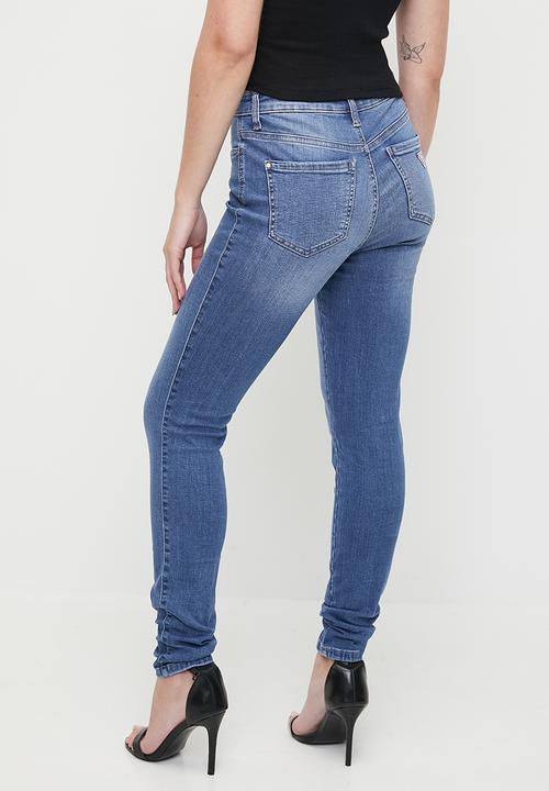 GUESS - 1981 High Rise Skinny - Light Wash