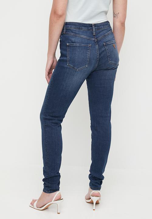 GUESS - 1981 High Rise Skinny - Dark Wash