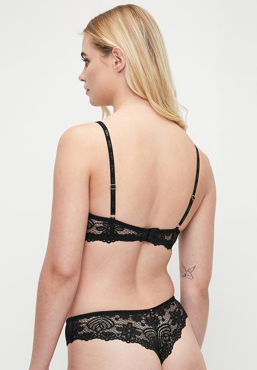 KANGOL - 2 Pack T-shirt bra - black & beige