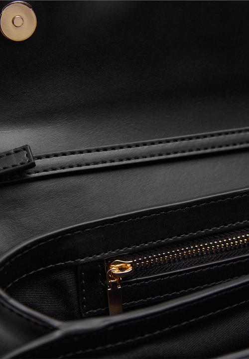 MANGO - Bag flea - black