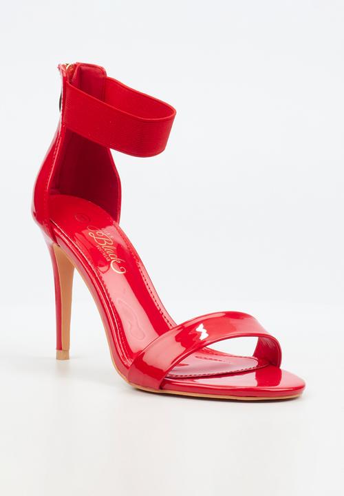 Miss Black - Jazz 24 stiletto - red