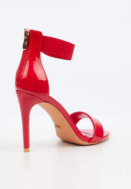 Miss Black - Jazz 24 stiletto - red