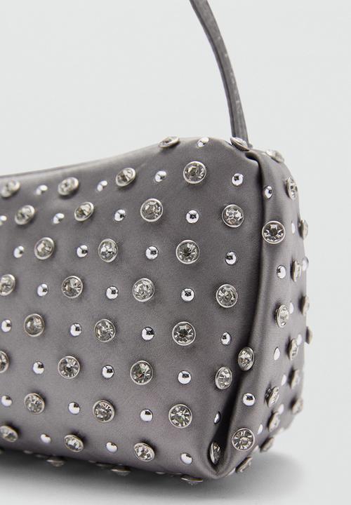 MANGO - Bag morgan - grey