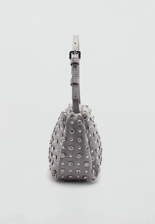 MANGO - Bag morgan - grey