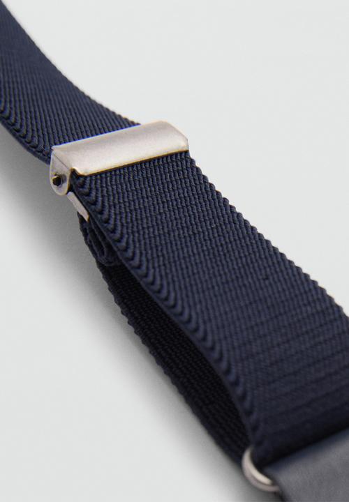 MANGO - Belt joan - navy