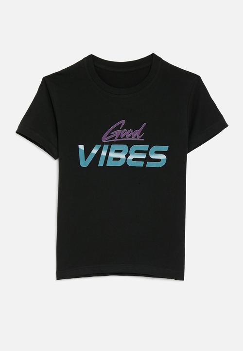 Pop Candy - Printed tee - black