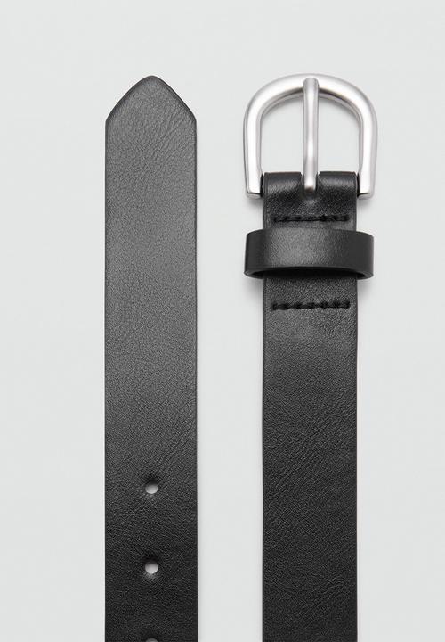 MANGO - Belt albert - black