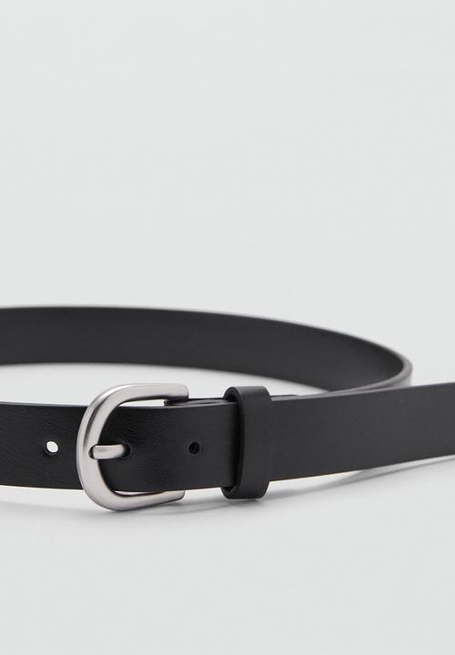 MANGO - Belt albert - black