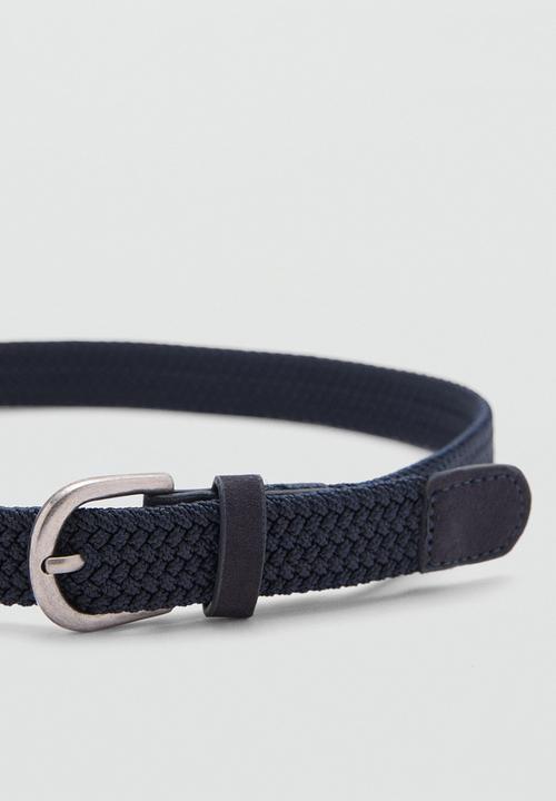 MANGO - Belt henry - navy