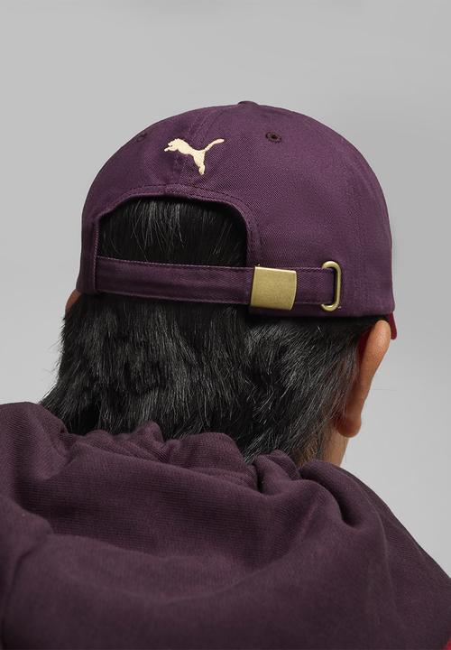PUMA - Paris retro dad cap - midnight plum