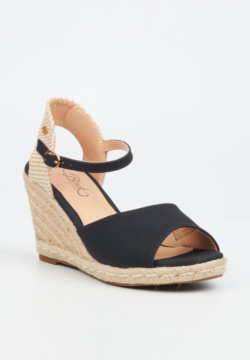 Miss Black - Jojo 2 espadrille - black