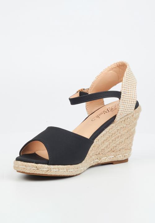 Miss Black - Jojo 2 espadrille - black
