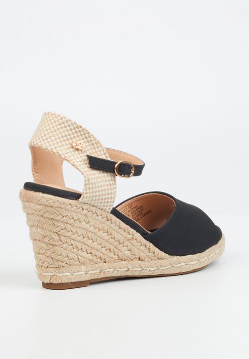 Miss Black - Jojo 2 espadrille - black