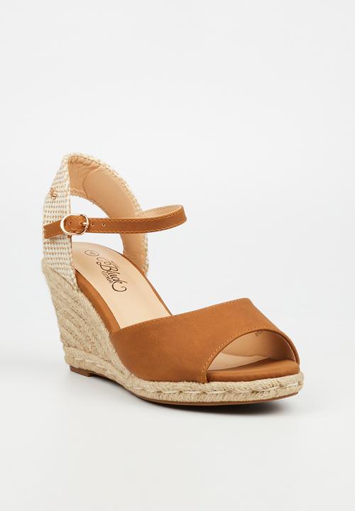 Miss Black - Jojo 2 espadrille - tan