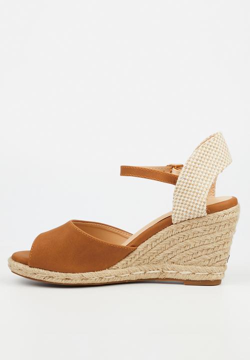 Miss Black - Jojo 2 espadrille - tan