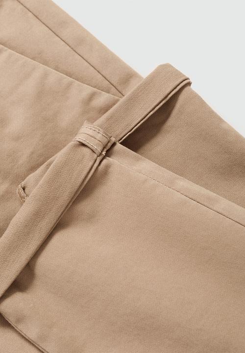 MANGO - Trousers chino7 - light beige