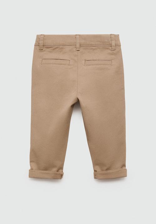 MANGO - Trousers chino7 - light beige