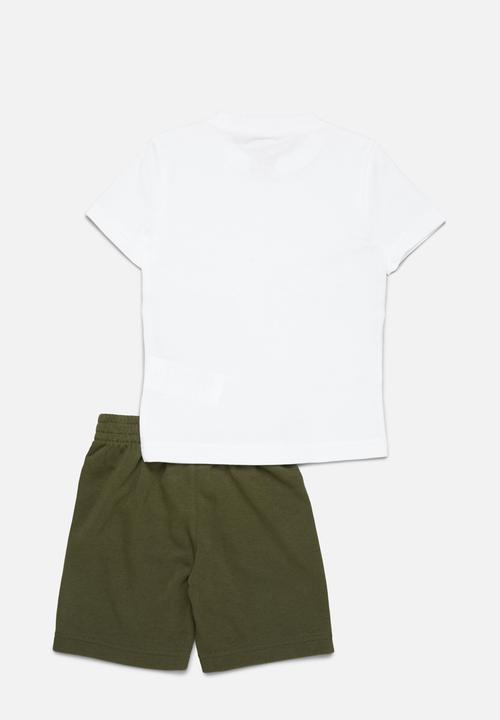 Nike - Nkb b nsw club splty ft short - cargo khaki