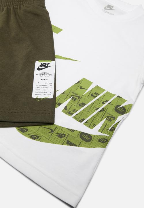 Nike - Nkb b nsw club splty ft short - cargo khaki