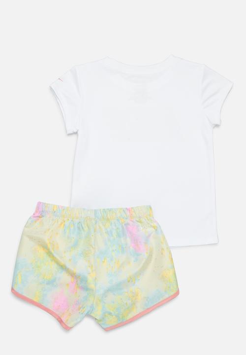 Nike - Nkg dri-fit tee & sprinter set - sanddrift